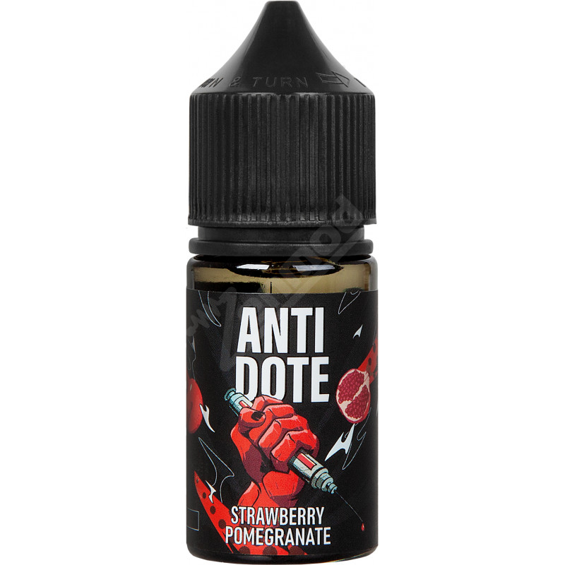 Фото и внешний вид — Antidote SALT - Pomegranate Strawberry 30мл