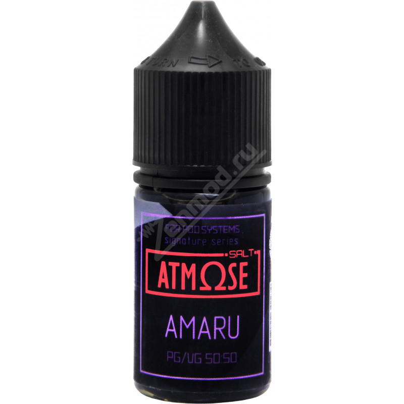 Фото и внешний вид — Atmose Salt - Amaru 30мл