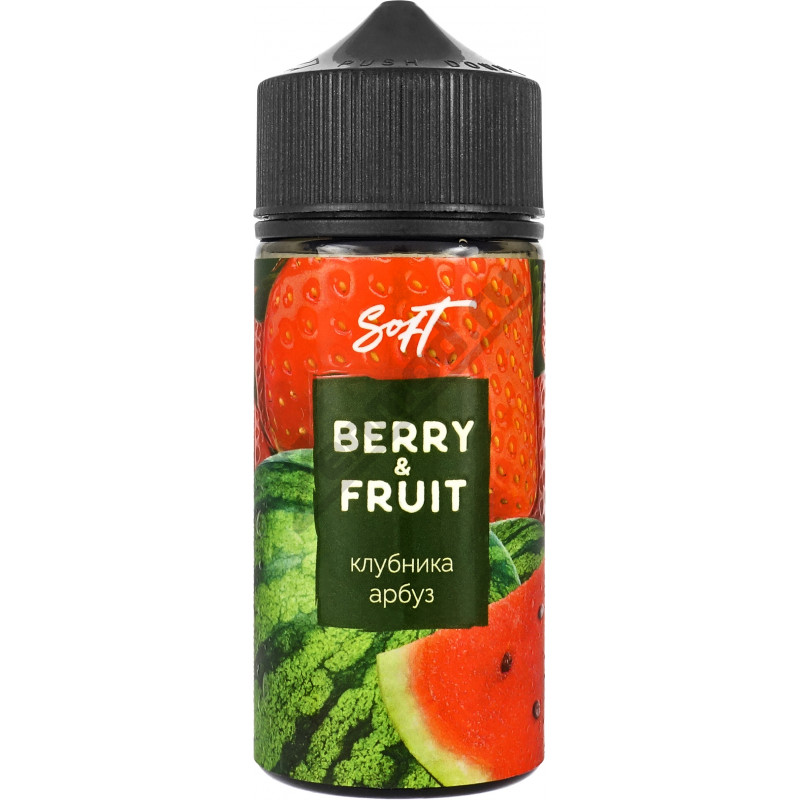 Фото и внешний вид — Berry & Fruit - Клубника и арбуз 100мл