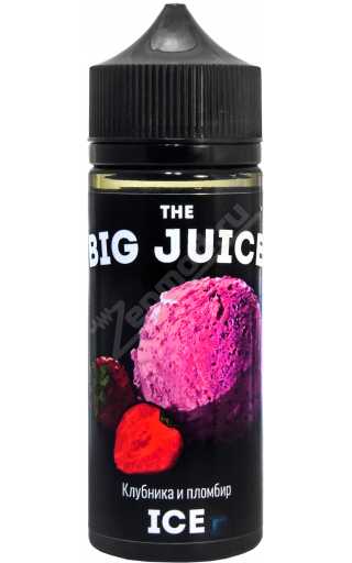 BIG JUICE - Клубника и пломбир 120мл