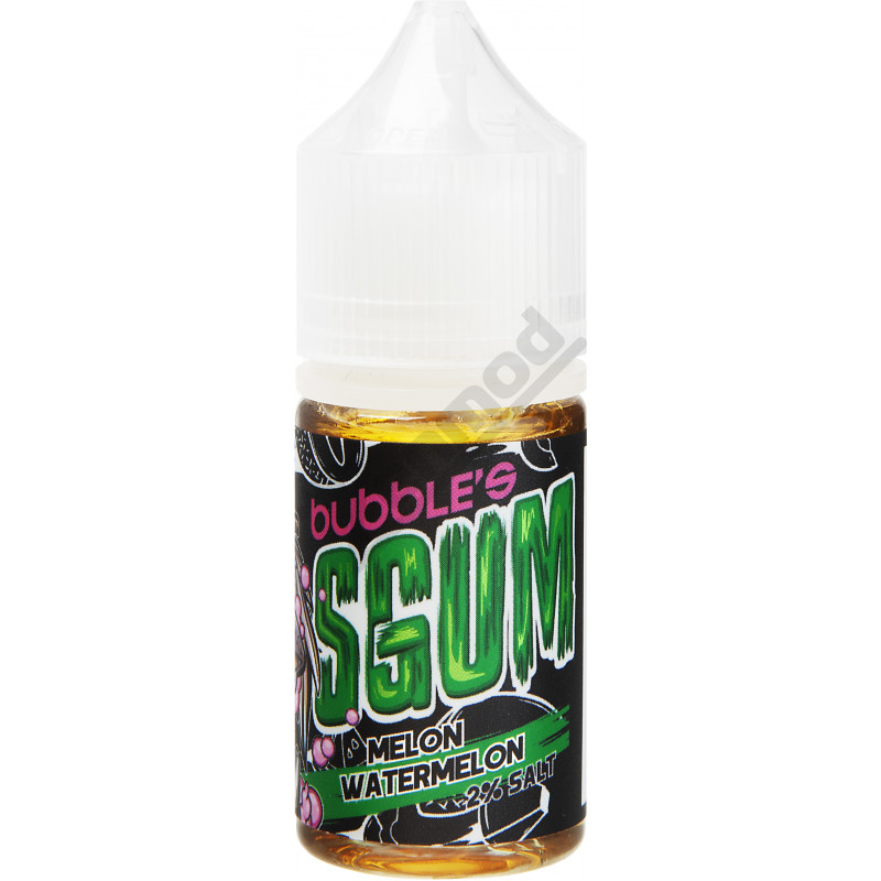 Фото и внешний вид — Bubble's SGUM SALT - Melon Watermelon 30мл