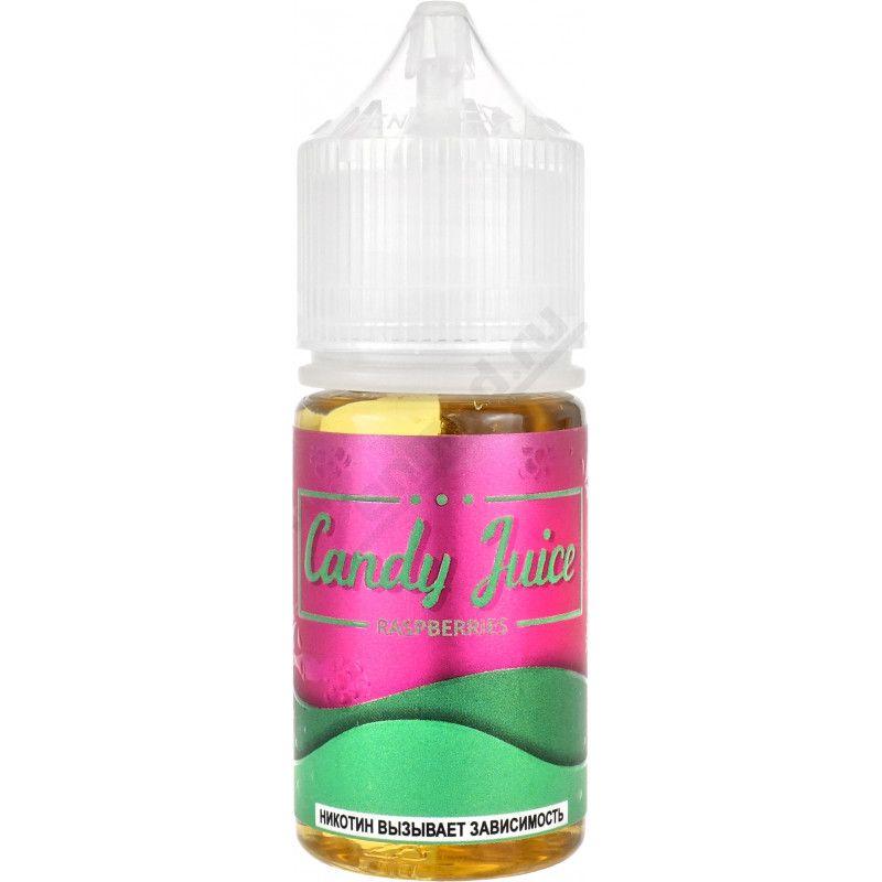 Фото и внешний вид — Candy Juice SALT - Raspberry 30мл