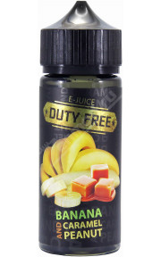 DUTY FREE BLACK - Banana and Peanut Caramel 120мл