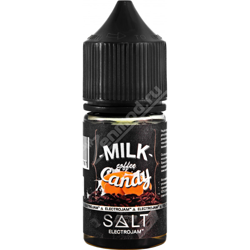Фото и внешний вид — Electro Jam SALT - Milk Coffee Candy 30мл