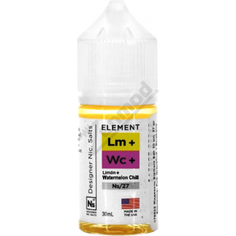 Фото и внешний вид — Element SALT - Limon + Watermelon Chill 30мл