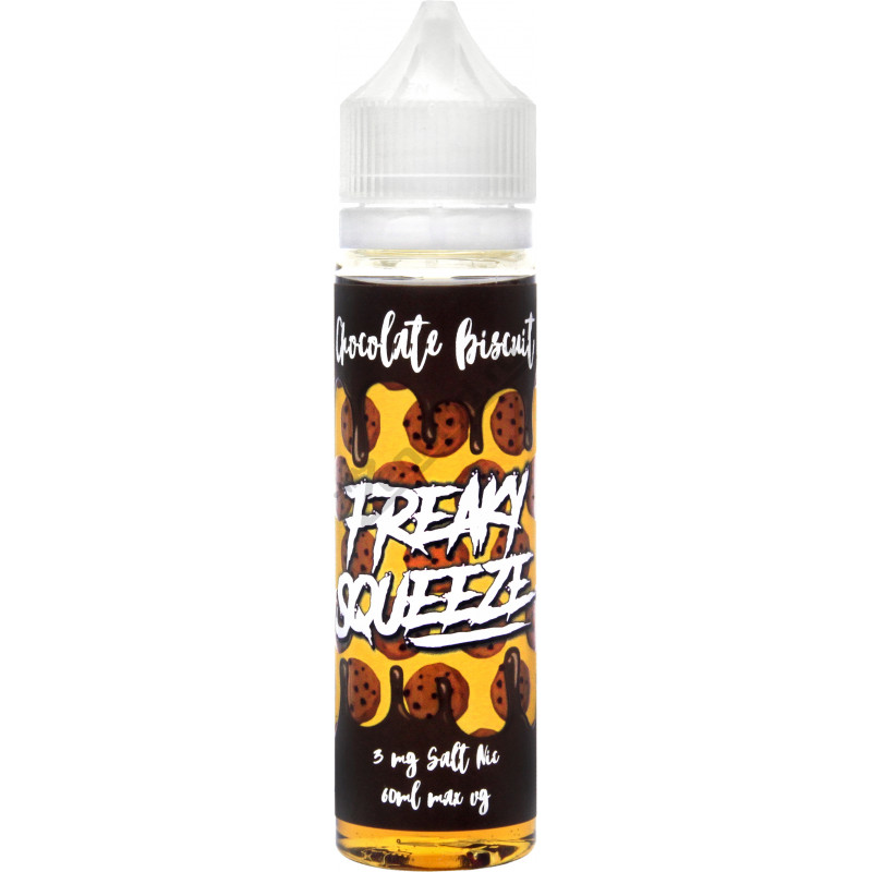 FREAKY SQUEEZE - Chocolate Biscuit 60мл Фото и внешний вид — FREAKY SQUEEZE - Chocolate Biscuit 60мл