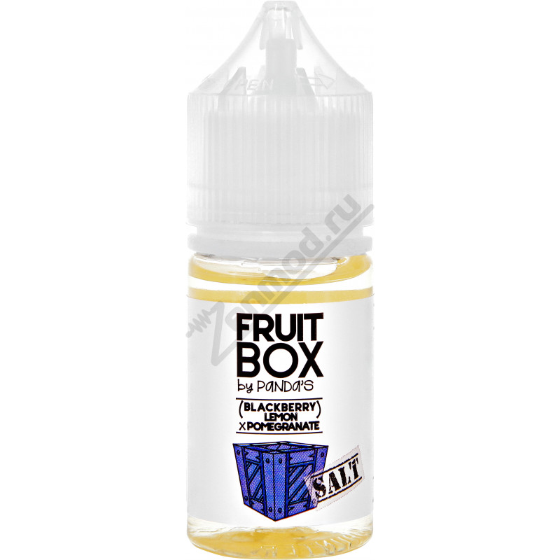 Фото и внешний вид — FRUITBOX SALT - (Blackberry Lemon) x Pomegranate 30мл