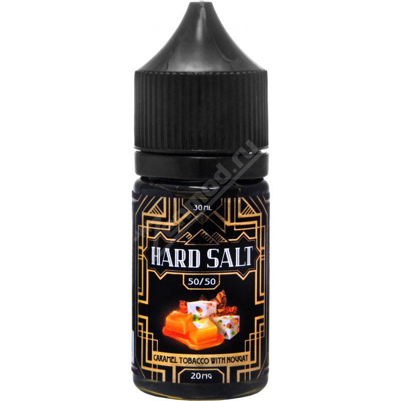 Фото и внешний вид — HARD SALT - Caramel Tobacco with Nougat 30мл