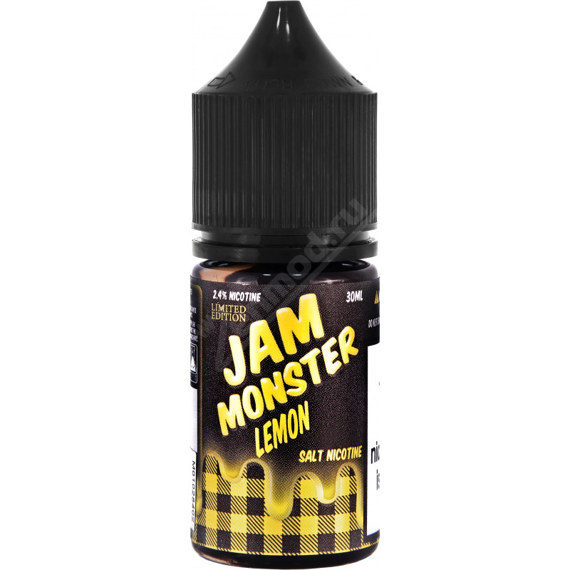 Фото и внешний вид — Jam Monster SALT - Lemon 30мл