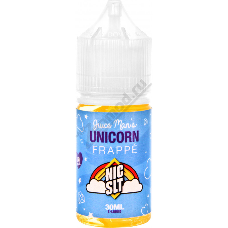 Фото и внешний вид — Juice Man SALT - Unicorn Frappe 30мл