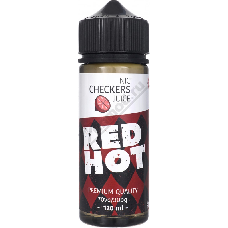 Фото и внешний вид — Checkers - Red Hot 120мл