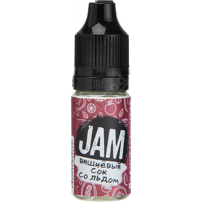 Фото и внешний вид — JAM SALT - Вишневый Сок со Льдом 10мл