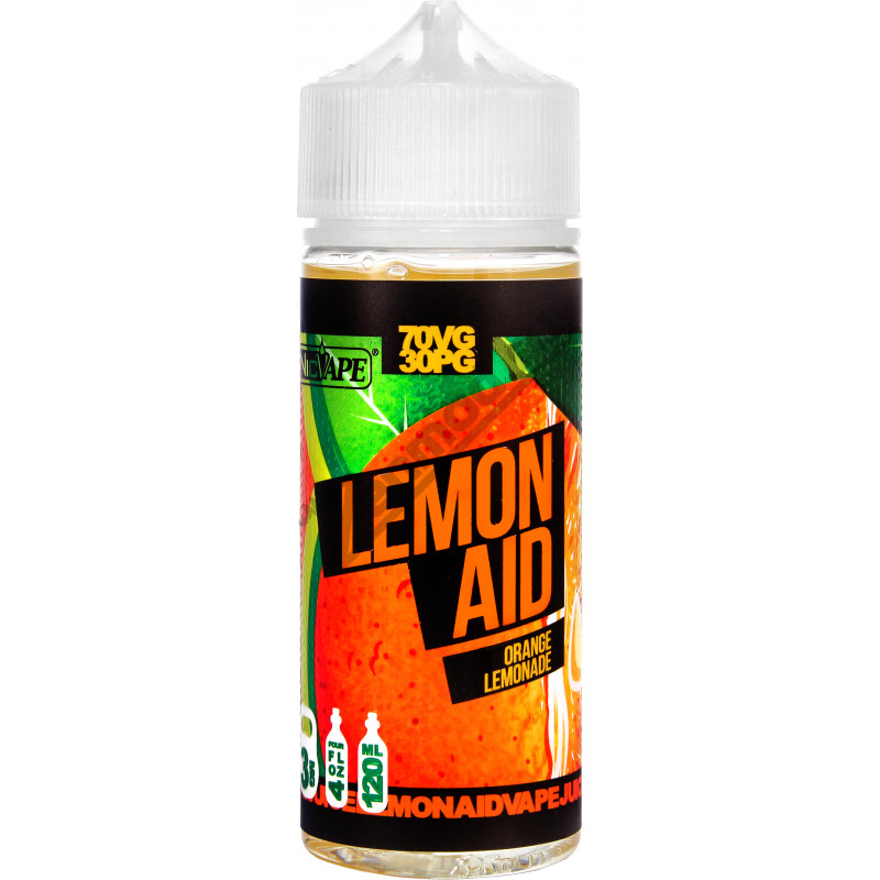 Фото и внешний вид — Lemon Aid v2 - Orange 120мл