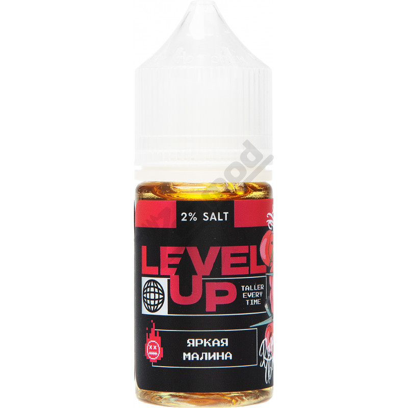 Фото и внешний вид — Level Up Ice SALT - Яркая Малина 30мл