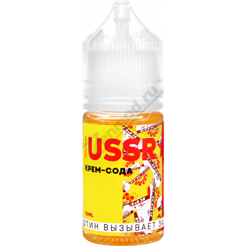 Фото и внешний вид — Made in USSR Salt - Крем-Сода 30мл