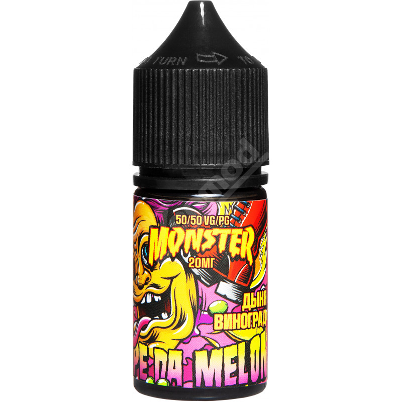 Фото и внешний вид — Monster SALT - G'Rape Da Melon 30мл