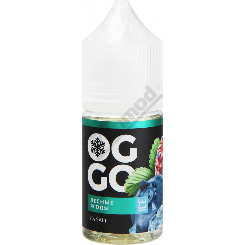 Фото и внешний вид — OGGO BERRIES DOUBLE ICE SALT - Лесные Ягоды 30мл