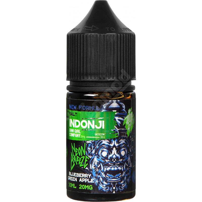 Фото и внешний вид — Indonji v2 SALT - Neon Brezze 30мл