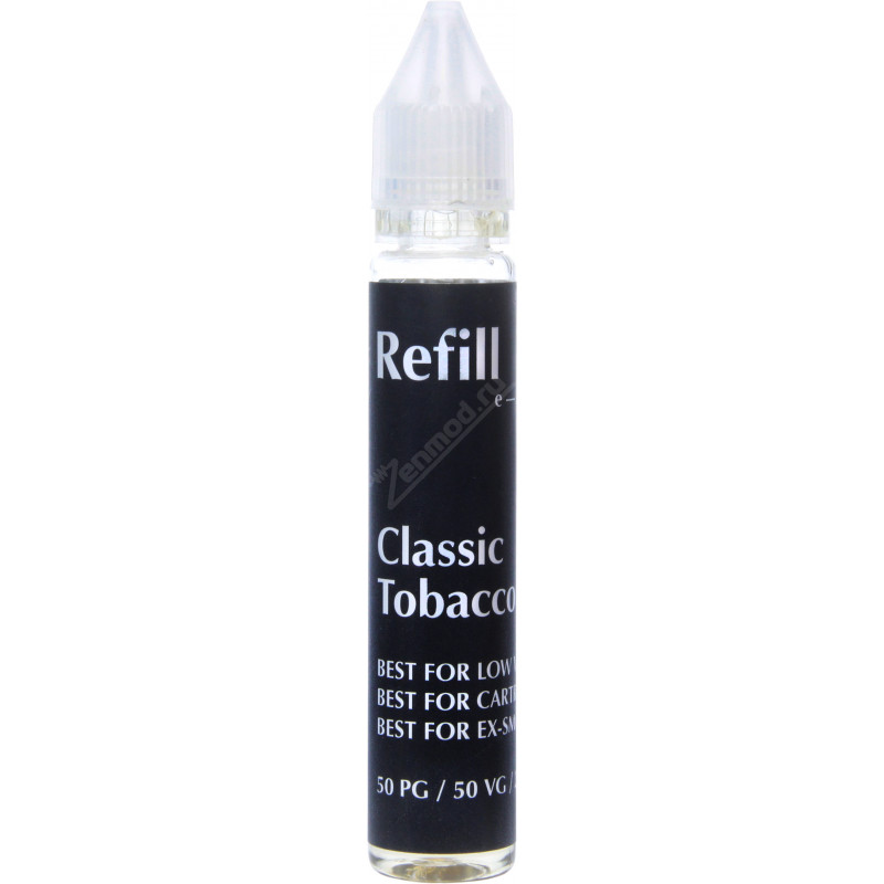 Фото и внешний вид — Refill - Classic Tobacco 27мл