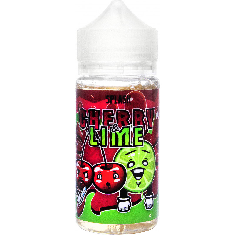 SPLASH - Cherry Lime 100мл Фото и внешний вид — SPLASH - Cherry Lime 100мл