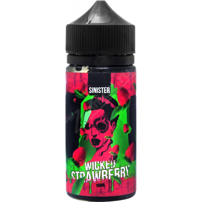 Sinister - Wicked Strawberry 100мл Фото и внешний вид — Sinister - Wicked Strawberry 100мл