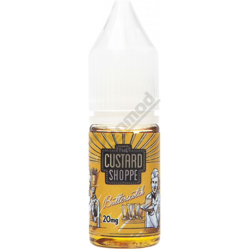 Фото и внешний вид — The Custard Shoppe SALT - Butterscotch 10мл