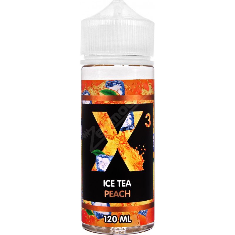 Фото и внешний вид — X-3 Ice Tea - Peach 120мл