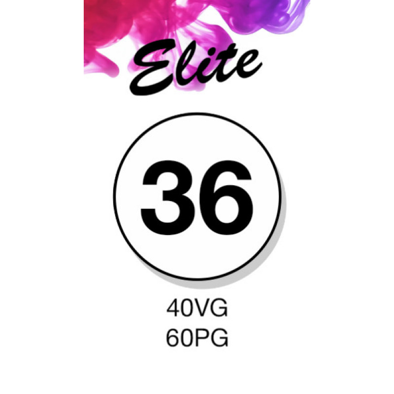 Фото и внешний вид — Основа Elite традиционная 100мл 36мг