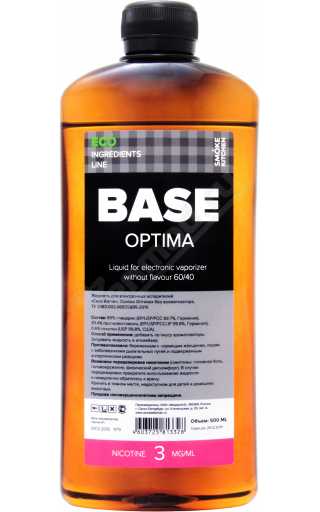 Основа SK BASE Optima 500мл 3мг