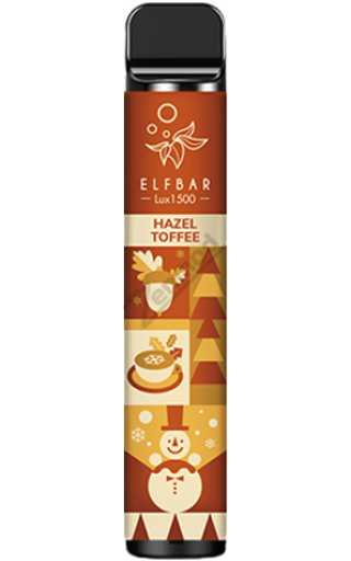 Elf Bar Lux 1500 Christmas Edition - Ириска с Фундуком