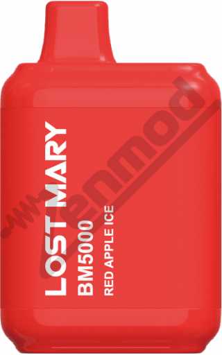 Lost Mary BM 5000 - Красный Яблочный Лёд Lost Mary BM 5000 - Красный Яблочный Лёд