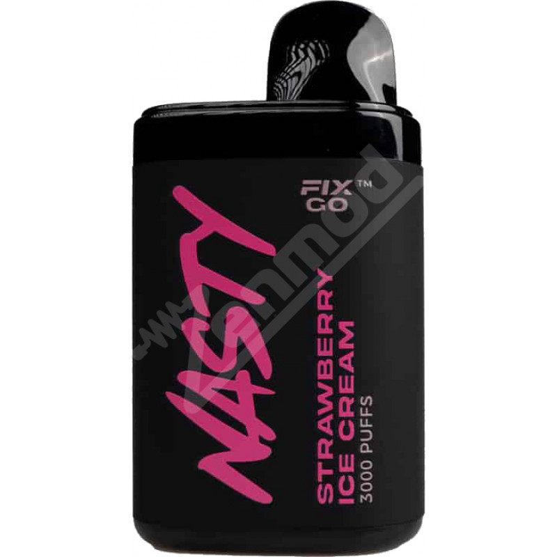 Фото и внешний вид — Nasty Fix GO 3000 - Strawberry Ice Cream