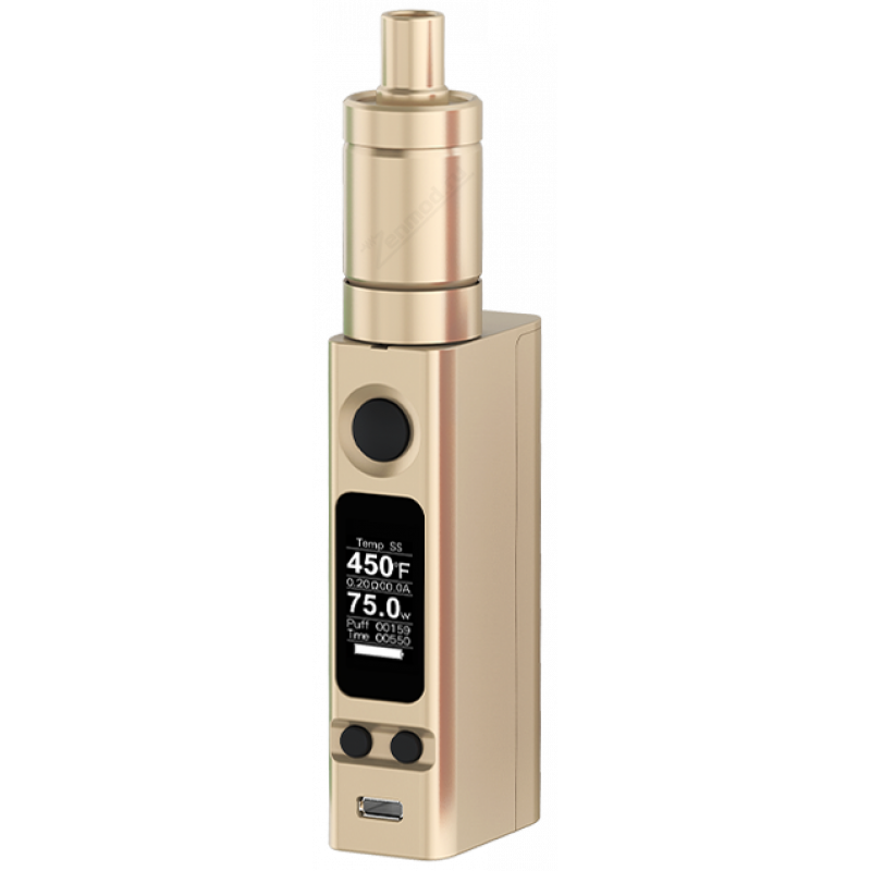 Фото и внешний вид — Joyetech eVic VTC Mini TRON-T 75W Gold (Kit)