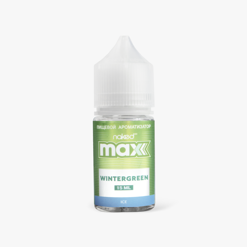 Фото и внешний вид — Naked Max — Мята со Льдом (Ice Wintergreen) 15мл