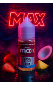Naked Max — Клубника Кокос Ананас (Lava Flow) 15мл